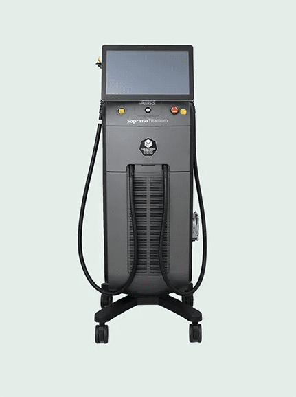 メンズじぶんクリニックの脱毛機 ソプラノチタニウムのキャプチャ