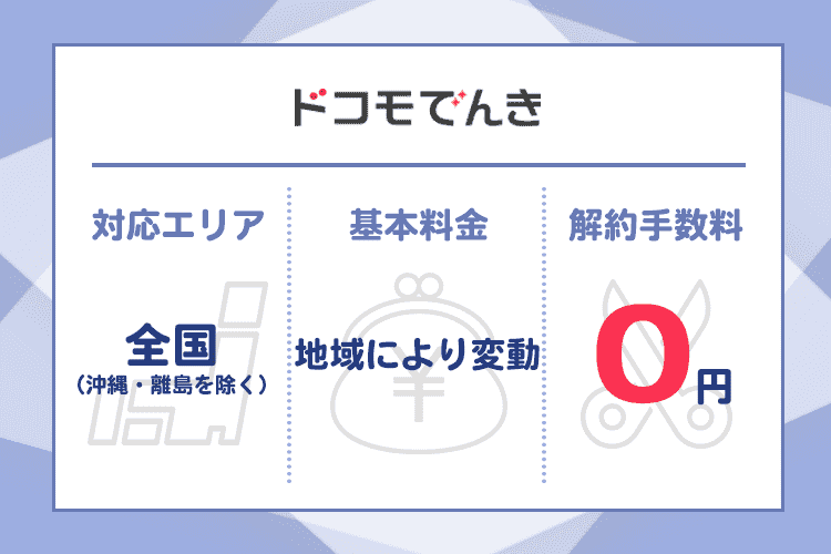 ドコモでんきの商標画像